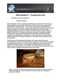 SPQ Module 5 &ndash; Fueling the Fire