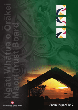 Ngati Whatua o Orakei Maori Trust Board