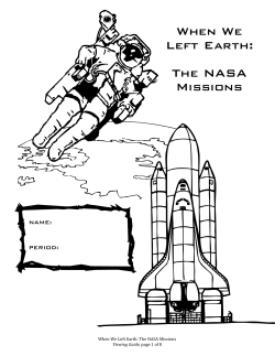 Space Week &ndash; Episode Viewing Questions