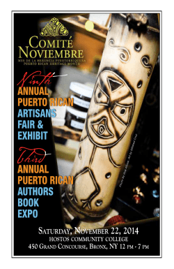 2014-artisans-journal - Puerto Rican Institute for the Development of