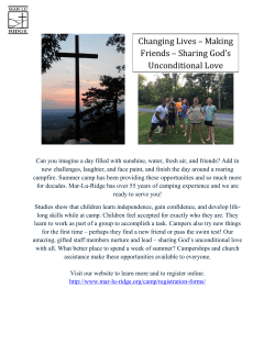 Changing Lives &ndash; Making Friends &ndash; Sharing God`s Unconditional Love