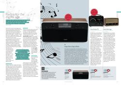 Radios for the digital age