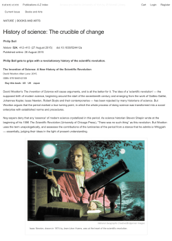Nature 524, 412&ndash;413 (27 August 2015)