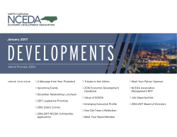 to view the NCEDA January 2017 newsletter.