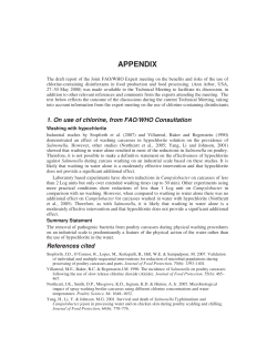 appendix - Food and Agriculture Organization of the United Nations