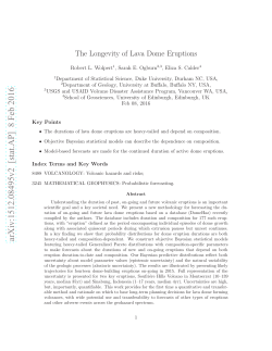 The Longevity of Lava Dome Eruptions