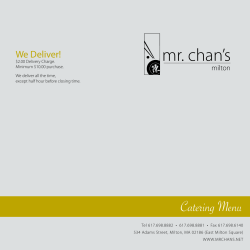 mr. chan`s