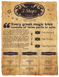 Every great magic trick