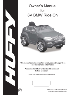 BMW X-6 Battery Ride-On