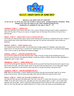 best crazy days of june 2017
