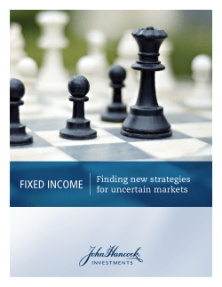 Portfolio Insight: Fixed Income Brochure