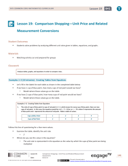 Lesson 19 - EngageNY