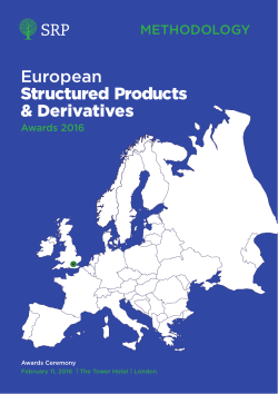 Methodology - Structured Retail Products