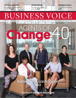 Better things can happen - Halifax Chamber of Commerce