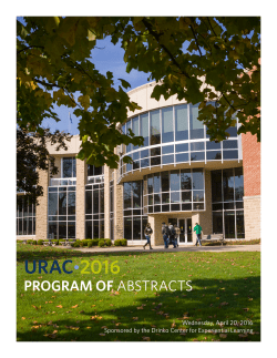 URAC&bull;2016 - Westminster College