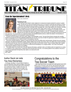 titan tribune - Tea Area School District