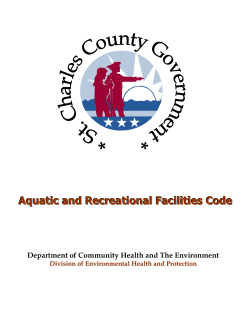 Aquatic and Recreational Facilities Code