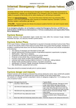 Cyclone Guideline