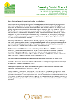 supplementary guidance note