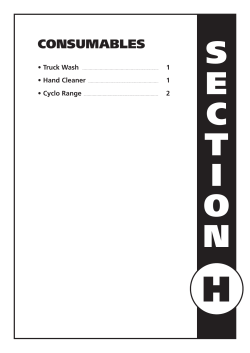 consumables - Truck Stops