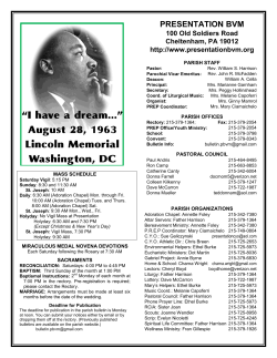 Presentation BVM Parish