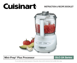 Manual - Cuisinart.com
