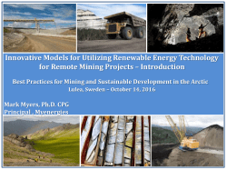 Innovative Models for Utilizing Renewable Energy Technology for