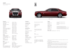 GHOST Technical specification World Version