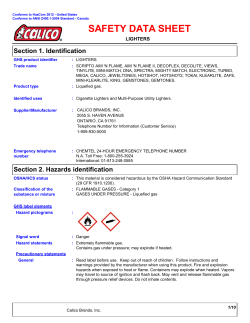 SDS - The Home Depot