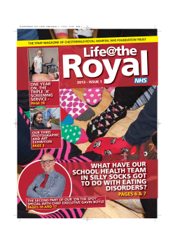 Life@theRoyal 2013 issue1 20pp:Layout 2
