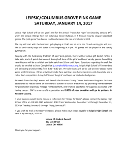 LEIPSIC/COLUMBUS GROVE PINK GAME SATURDAY, JANUARY