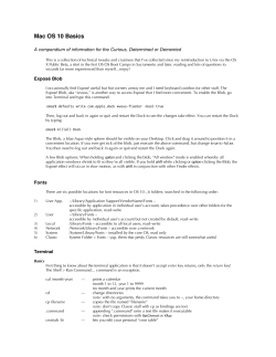 A compendium of information for the Curious
