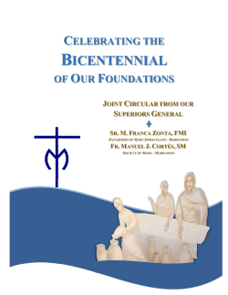 joint statement - The Marianists