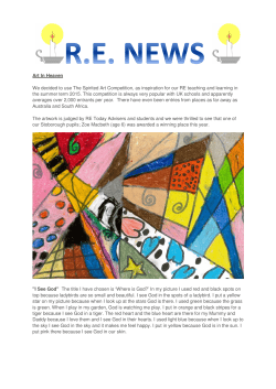 RE News - Stoborough Primary School