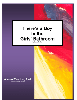 there`s a boy in the girls` bathroom