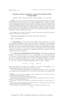 Copyright &copy; by SIAM. Unauthorized reproduction of this article is