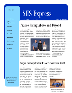 2nd Six Weeks SHS Express