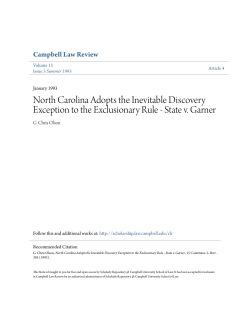 - Scholarly Repository @ Campbell University School of