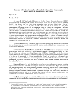 Enterprise Services/DXC - HPE Investor Relations