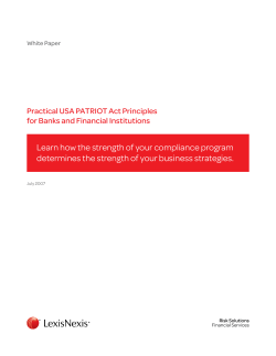 Learn how the strength of your compliance program