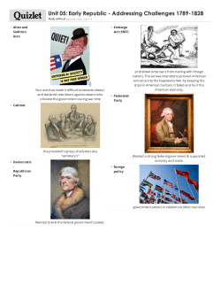 Print &rsaquo; Unit 05: Early Republic - Addressing