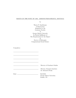 ESSAYS ON THE PANIC OF 1893