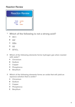 Classroom Review Questions