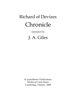 Richard of Devizes