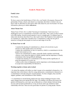 Grade 8, Theme Four