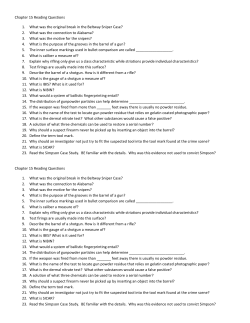 Chapter 15 Reading Questions 1. What was the original break in the