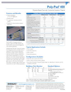 Poly-Pad&reg; 400 - Bergquist Company