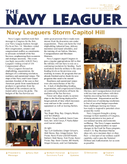 THE Navy Leaguers Storm Capitol Hill