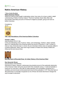 Native American History - Monroe County Public Library, Indiana