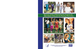 Reference Guide of Physical Activity Programs for Older Adults: A